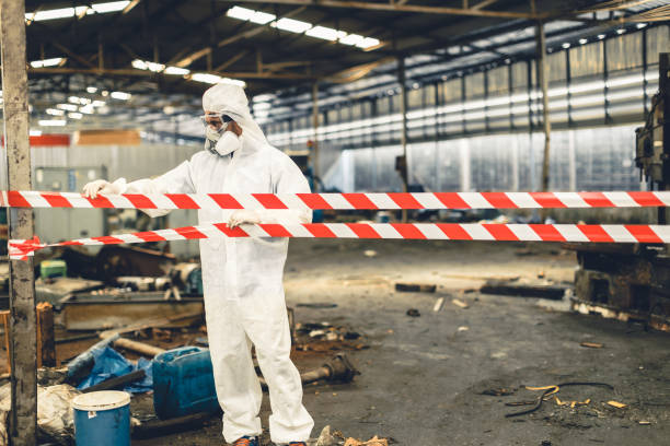 Professional Infectious Disease Decontamination technician working in Avon, IN